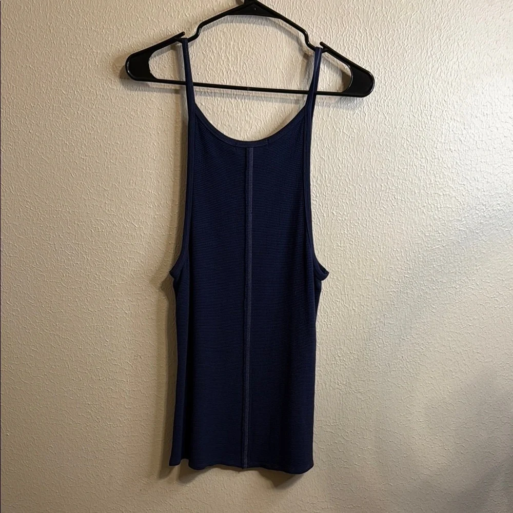 Red Haite Navy Blue Tank Top SZ M